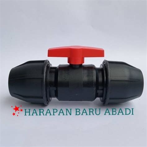 Jual Stop Kran Hdpe Inch Ball Valve Hdpe Mm Jakarta Barat