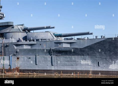 USS Texas Battleship, museum ship at the San Jacinto Battleground State ...