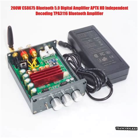 Csr Bluetooth Stereo Audio Amplifier Channel W Tpa