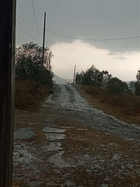 Lluvia Y Granizo Caen En Municipios De La Mixteca