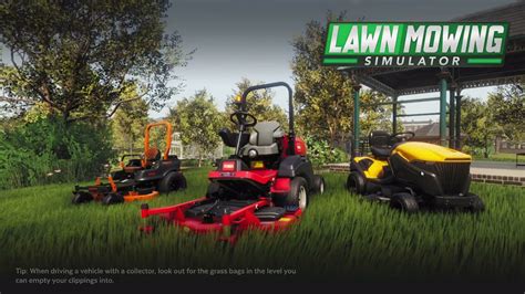 Lawn Mower Simulator Ep 1 The First Yard Youtube