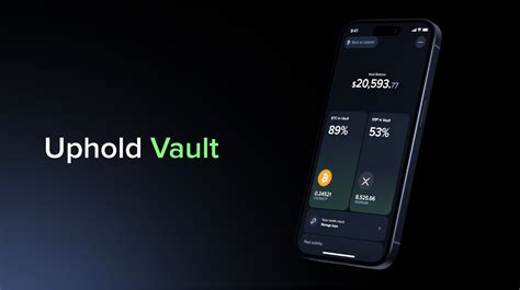 Uphold Adds Bitcoin Support For Its Assisted Self Custody Wallet Vault Markets Insider