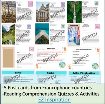 ENSEMBLE de la Francophonie | Francophonie Culture BUNDLE | Volume 1