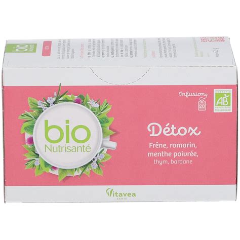 Nutrisanté Bio Kräutertee Detox 20 St Redcare Apotheke