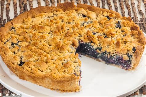 Tarte aux myrtilles finlandaise Mustikkapiirakka Kilomètre 0