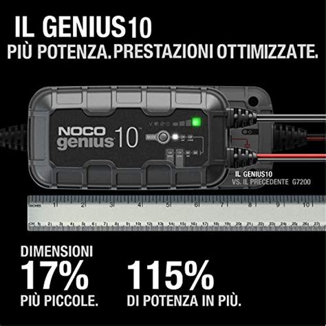 Noco Genius Eu Caricabatterie Automatico Professionale Inteligente