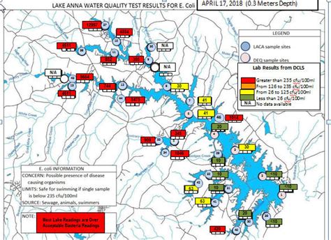 Lake Anna Map Printable