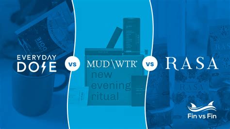 Everydaydose vs. MUD WTR vs. Rasa: What’s the Best Adaptogen Coffee? - Fin vs Fin