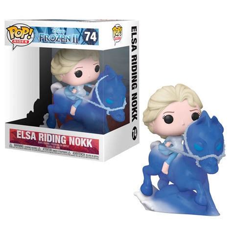 Pop Funko Frozen Ii Elsa Riding Nokk