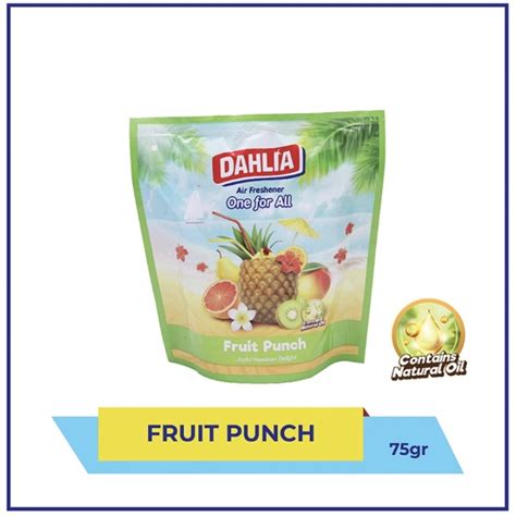 Jual Dahlia Pewangi Ruangan Air Freshener Fruit Punch 75gr Shopee