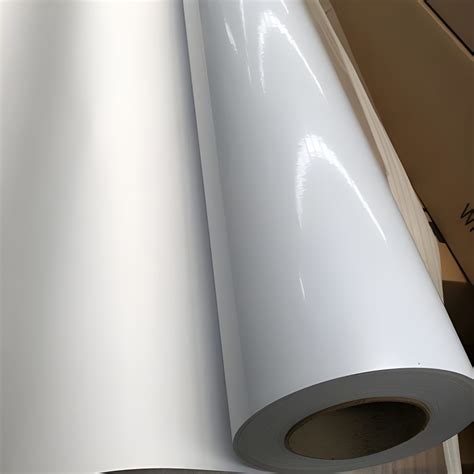 Self Adhesive White Vinyl Matte Film Brite Coatings Pvt Ltd