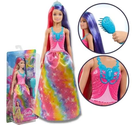 Boneca Barbie Penteados Fantásticos Dreamtopia Mattel Frete grátis