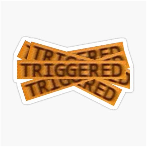 Triggered Meme Sticker By Snapydragon Redbubble