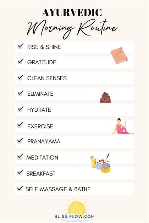 An Ayurveda Morning Routine For Minimalists Or Busy Yogis Blissflow