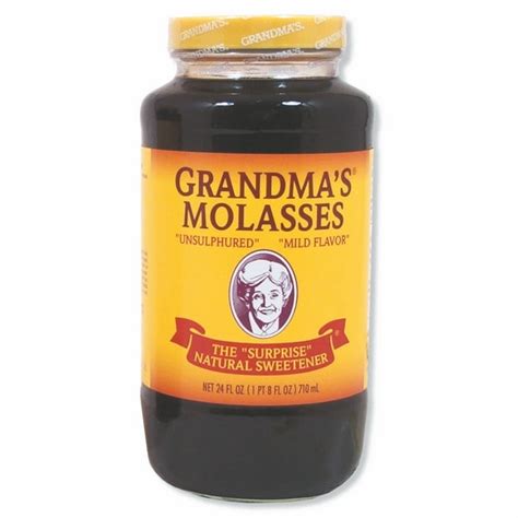 Molasses Grandmas Unsulphured 24 Oz Pack Of 12 Grandmas Bulk