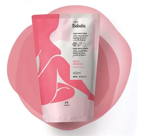 Natura Hidratante Corporal Tododia Repuesto Crema De 400 Ml Tipo De