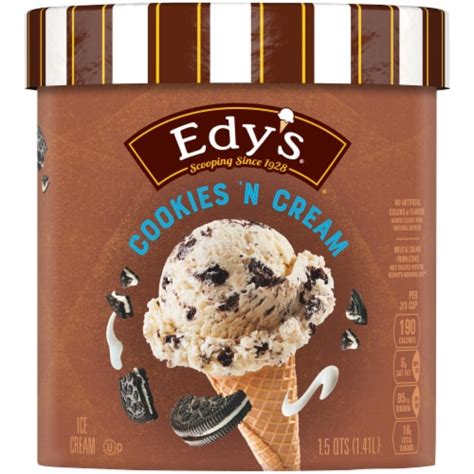 Dreyer S Edy S Grand Cookies Cream Ice Cream Tub 48 Oz Ralphs