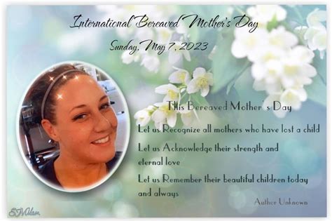 International Bereaved Mothers Day Hope During Loss