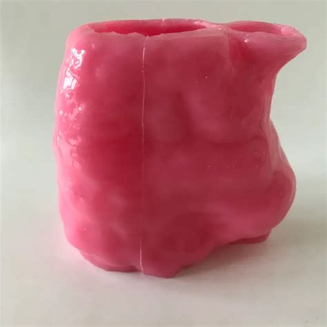 Silicone 3D Angel Vase Mould For Concrete Holcim Cement Plant Planter