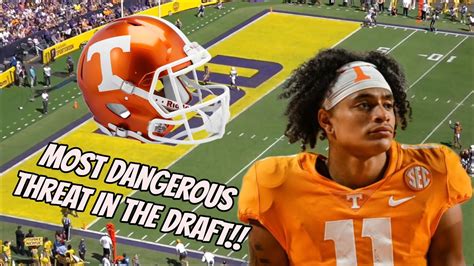 Nfl Draft 2023 Film Breakdown Jalin Hyatt Is The Fastest Man In The