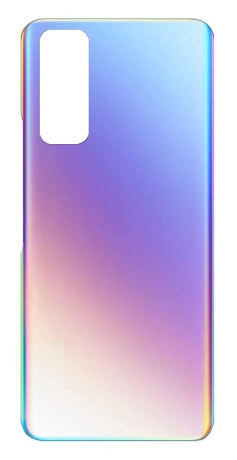 Back Panel Cover For Vivo IQOO Z3 Blue Maxbhi