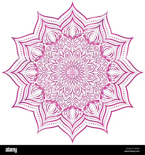 Mandala Pink Hi Res Stock Photography And Images Alamy