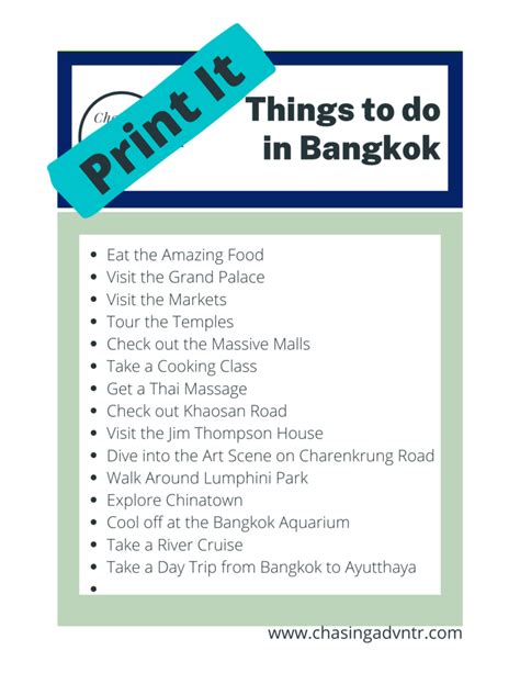 The Perfect Bangkok Itinerary For 1 4 Days Complete Travel Guide