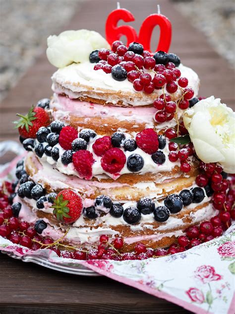 Simple Naked Cake Recipe