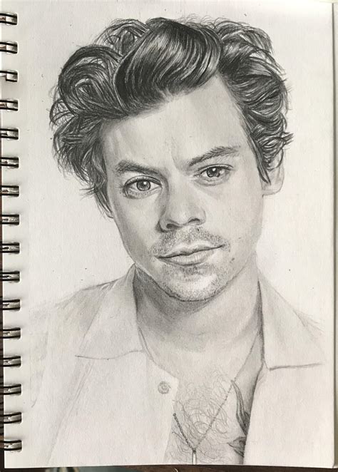 Harry Styles Drawing Celebrity Drawings Art Drawings Sketches Simple