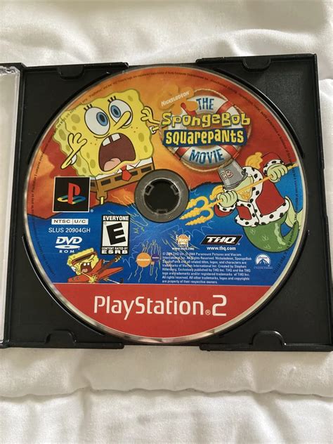 Spongebob Squarepants Movie Game Ps2