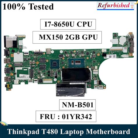 Lsc Refurbished For Lenovo Thinkpad T Laptop Motherboard With Sr L