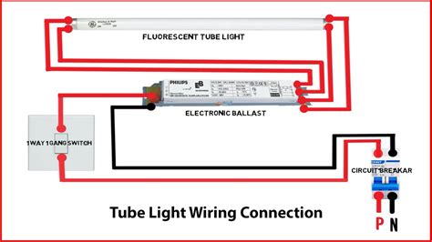 Complete Working Of Tube Light With Circuit Diagram Outdoor