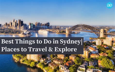 Best Things To Do In Sydney 14 Top Places To Travel And Explore