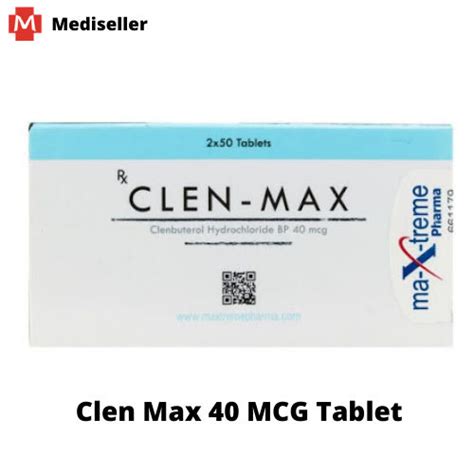 Clen Max Mcg Tablet At Inr In Delhi Mediseller