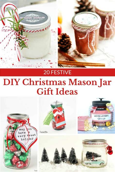 20 DIY CHRISTMAS MASON JAR GIFT IDEAS Mommy Moment