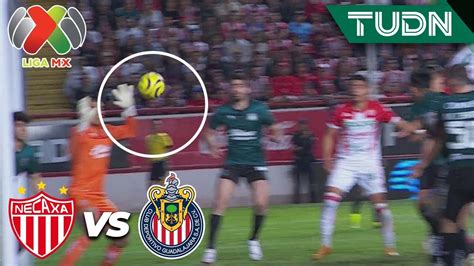 Milagro Rangel Salva A Las Chivas Necaxa Chivas Cl Liga