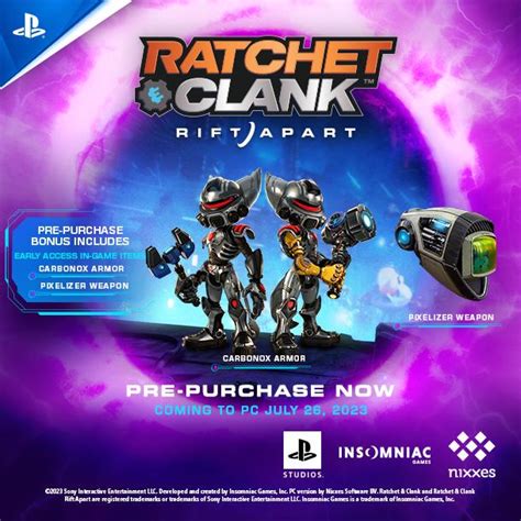 Ratchet Clank Rift Apart Is Coming To Steam In July Steam Deck HQ