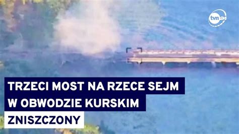 Kolejny Cios Dla Rosjan Zniszczony Trzeci Strategiczny Most W Obwodzie