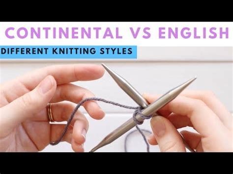 Continental Vs English Knitting What Is It And Why Does It Matter