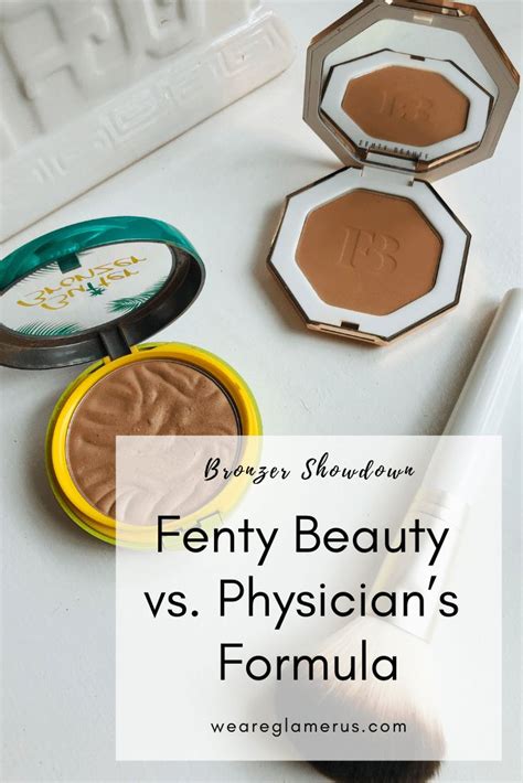 Fenty Beauty Vs Physicians Formula Bronzer Showdown We Are