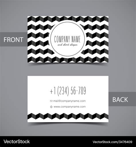 Business Card Front And Back Best Images Limegroup Org