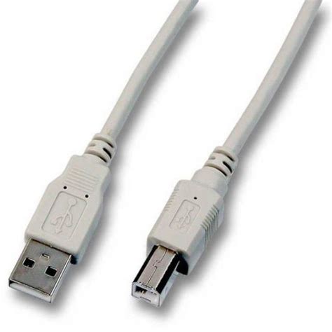 Кабел/адаптер USB2.0 Кабел, shielded, USB A male - USB B male, сив ...