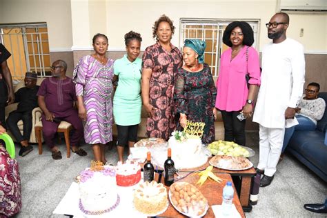 sen kalu family  celebrate elder  eunice uzor kalus