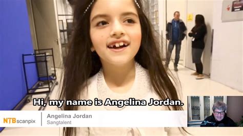 First Time Ever Seeing This One Angelina Jordan Interview 9th Of