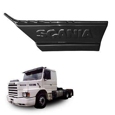 Tapa Estribo Scania T 112 113 Degrau Superior LD Plástico Uouu