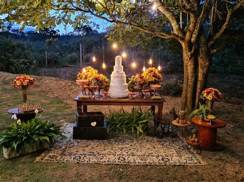 Mesa Do Bolo De Casamento Mesa Do Bolo Casamento R Stico Mesa Do