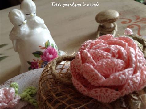 Tutti Guardano Le Nuvole Cuore Shabby Con Rose Shabby Rose Cuore