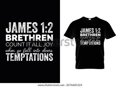 James 12 Brethren Count All Joy Stock Vector Royalty Free 2076685324