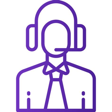 Customer service Generic gradient outline icon
