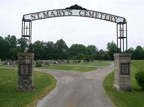 Saint Marys Cemetery In Marshall Illinois Find A Grave Cemetery